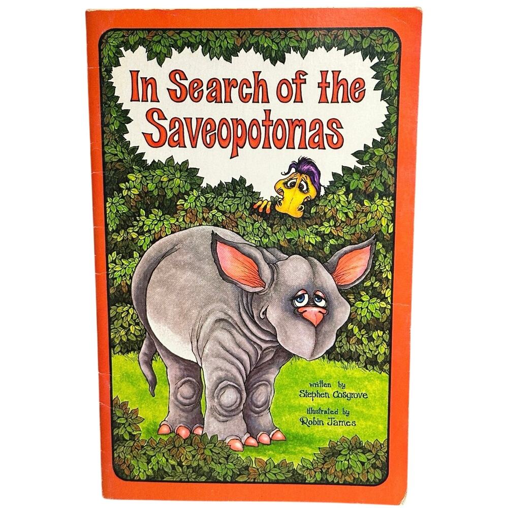 Vintage In Search of Saveopotomas Serendipity Book Cosgrove James 1980 Hoarding